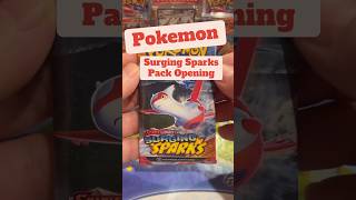 Pokemon Scarlet amp Violet Surging Sparks Pack Opening pokemon packopening shorts [upl. by Adnwahsal]