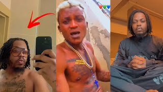 Olamide React to his New Look as Portable share how his was Looking before Olamide Help him [upl. by Ahcirt583]