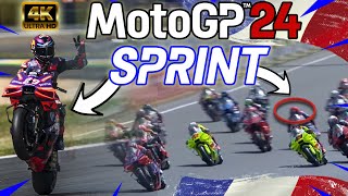 💎 MARC MARQUEZ SALIDA MAGISTRAL MOTOGP SPRINT FRENCH GP LE MANS 2024 HIGHLIGHTS  ANÁLISIS 💎 [upl. by Tiraj]