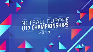 Netball Europe U17 Championships 2019  Wales v England [upl. by Kristyn]