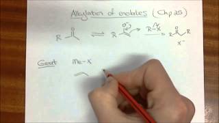 Chemistry 3 Alkylation of Enolates Introduction [upl. by Cathy]