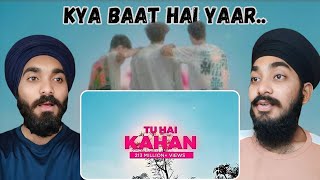 AUR  TU HAI KAHAN  Raffey  Usama  Ahad Official Music Video Reaction [upl. by Hunley542]