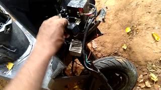 Honda dio self start relay test [upl. by Intyre]