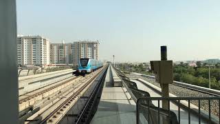 Dubai Metro  Alstom Train 2 [upl. by Angelis91]