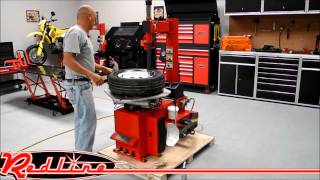 TC950 Tire Changer Demonstration by RedlineStandscom [upl. by Nichols72]