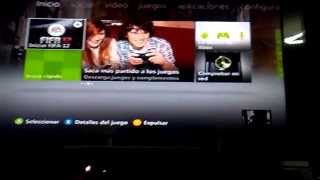 nueva interfaz xbox 360 [upl. by Nagn]