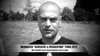 Haudegen Tourtrailer Schlicht und Ergreifend Tour 2011 [upl. by Nore]