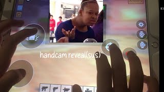 My Handcam Controls and Sensitivity Revealed How I Play and Gameplay Pixel Gun 3D [upl. by Akinahs]