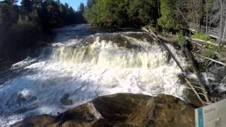 Lower and Upper Tahquamenon Falls  Upper Peninsula Michigan [upl. by Sihon]