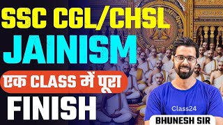 Jainism Complete In One Class for SSC CGL CHSL  Bhunesh Sir [upl. by Nutter]