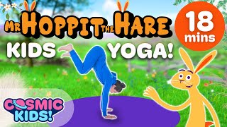 Mr Hoppit the Hare  A Cosmic Kids Yoga Adventure [upl. by Albert]