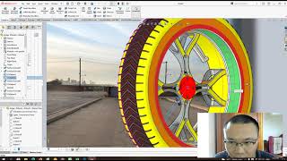 Design smart wheel for car with SolidWorks Software [upl. by Endres]