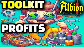 Albion Online Profit From Crafting Toolkits [upl. by Werner711]