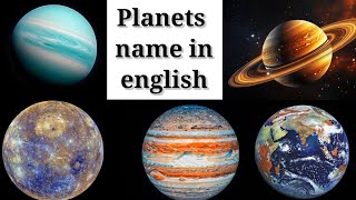 planets name in english । planet song । the planet asgyankendra [upl. by Aciraa]