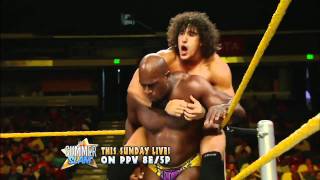 WWE NXT 080911 Titus ONeil vs Derrick Bateman [upl. by Gretna853]