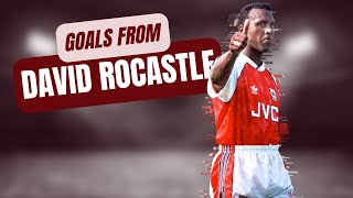 A few career goals from David Rocastle [upl. by Nibur]