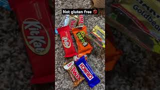 Gluten free Halloween candy glutenfree halloween candyhaul allergyfriendly fypシ゚viral [upl. by Mulac]