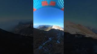 DÉCOLLAGE DENT DE CROLLES EN CHARTREUSE ⛰️ parapente paragliding moutains [upl. by Ylenaj]