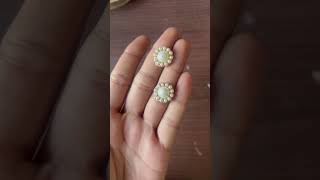 Earrings making shortsfeed easy ytshorts subscribe [upl. by Weathers312]