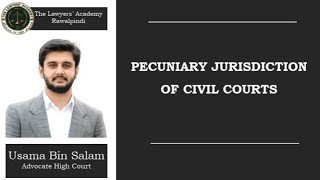 Pecuniary Jurisdiction of Civil Courts [upl. by Ahsiemat26]