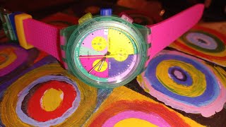 SWATCH NEON ARROW UNBOXING 2024 [upl. by Azeel]