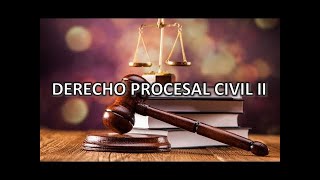 DERECHO PROCESAL CIVIL 2 30102024 [upl. by Willard]