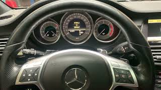 Mercedes CLS 2011 service reset [upl. by Atinel987]