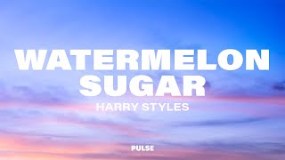 Harry Styles  Watermelon Sugar Lyrics [upl. by Nyleahs532]