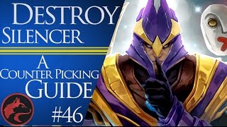 How to counter Silencer  Dota 2 Counter Picking Guides 46 [upl. by Santos]