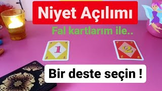 NİYET AÇILIMI Niyetim ile ilgili bilmem gerekenler ne  Dileğim gerçek olacak mı  Ne zaman [upl. by Millisent]