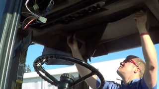 JD 50 HEADLINER INSTALLATION VIDEO FEHR CAB INTERIORS [upl. by Avigdor]