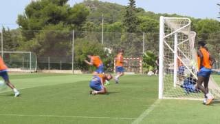 FINISHING PRACTICE U23S HEADERS AND VOLLEYS [upl. by Care]