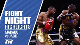 Badou Jack Drops Makabu Twice Finishes Him in Round 12 Becomes ThreeDivision Champion  HIGHLIGHTS [upl. by Naltiak910]