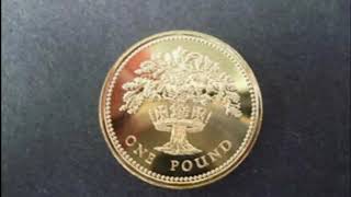 UK 1987 £1 Coin WORTH Queen Elizabeth II [upl. by Tatianna]