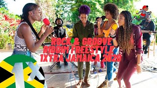 Sevana Jaz Elise Lila Ikè and Naomi Cowan  Rock amp Groove Riddim  1Xtra Jamaica 2020 Reaction [upl. by Elvia700]