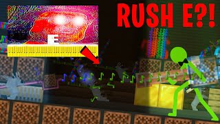 AvM Shorts Episode 35 Note Block Concert  Rush E Fight Scene [upl. by Farika639]