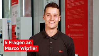 ABB wirsindelektrifizierung  5 Fragen an Marco Wipfler [upl. by Ivens]