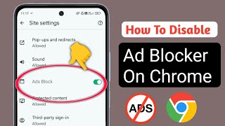 Disable Ad Blocker On Google Chrome New Method 2024  How To Disable Ad Blocker On Chrome [upl. by Olleina]