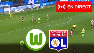 EN DIRECT Wolfsburg vs Lyon  Match en direct de la Ligue des champions féminine de lUEFA [upl. by Fairleigh]