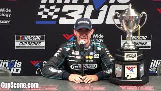 NASCAR at Gateway June 2024 Austin Cindric post race [upl. by Acinat]