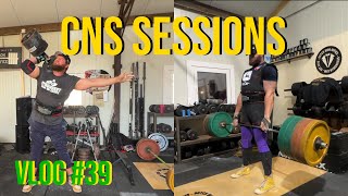 HEAVY DEADLIFT WEEK TWO  CNS EVENTS SESSION GONE WILD  VLOG 39 [upl. by Saref]