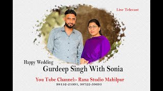 Happy Wedding Gurdeep Singh With Sonia [upl. by Harvie]