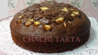 CHACHITARTA Bizcocho de chocolate con manzana sin gluten  sin lactosa  sin mixes comerciales [upl. by Cates]