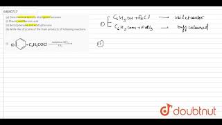 a Give chemical tests to distinguish between i Phenol and Benzoic acid [upl. by Alamac]