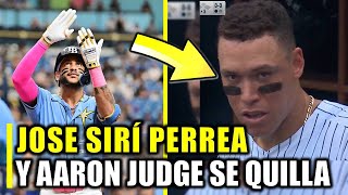 POLEMICA JOSE SIRÍ PERREA HR Y AARON JUDGE SE QUILLA FEO ¡ESTO PASÓ [upl. by Dennison]