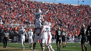 Auburn Football  Jarquez Hunter second touchdown vs Vanderbilt [upl. by Diarmid974]