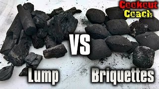 Lump Charcoal VS Charcoal Briquettes [upl. by Rudwik]