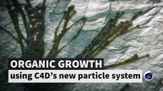 Organic growth using C4Ds new particle system [upl. by Keldah]