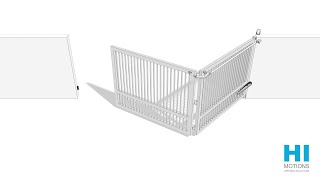 HiMotions Bifolding gate XL series [upl. by Levinson]