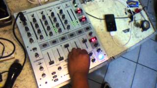 PRUEBA DE LA MEZCLADORA MARCA BEHRINGER MODELO DJX700 [upl. by Rayna]